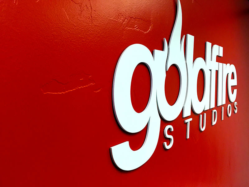 GoldFire Studios Logo Letters